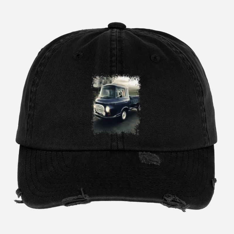 Barkas Pritsche Flexfit Vintage Destroyed Cap