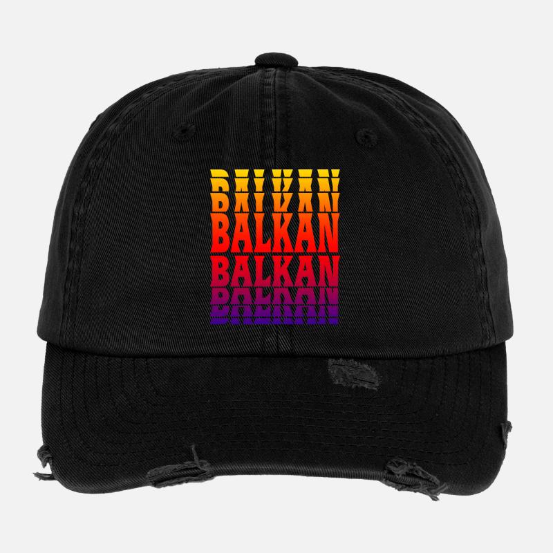 Balkan Design Flexfit Vintage Destroyed Cap