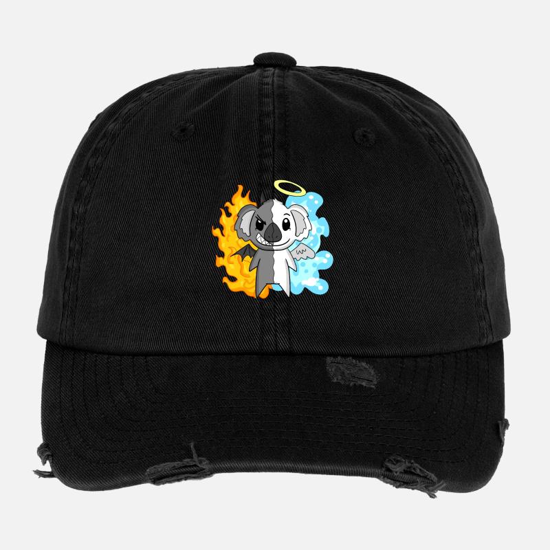Koala - Angels and Devils Flexfit Vintage Destroyed Cap