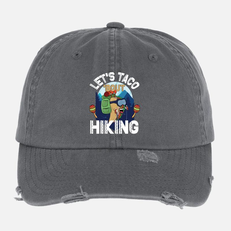 Randonnée Let’s Taco' Bout Casquette vintage effet usé Flexfit
