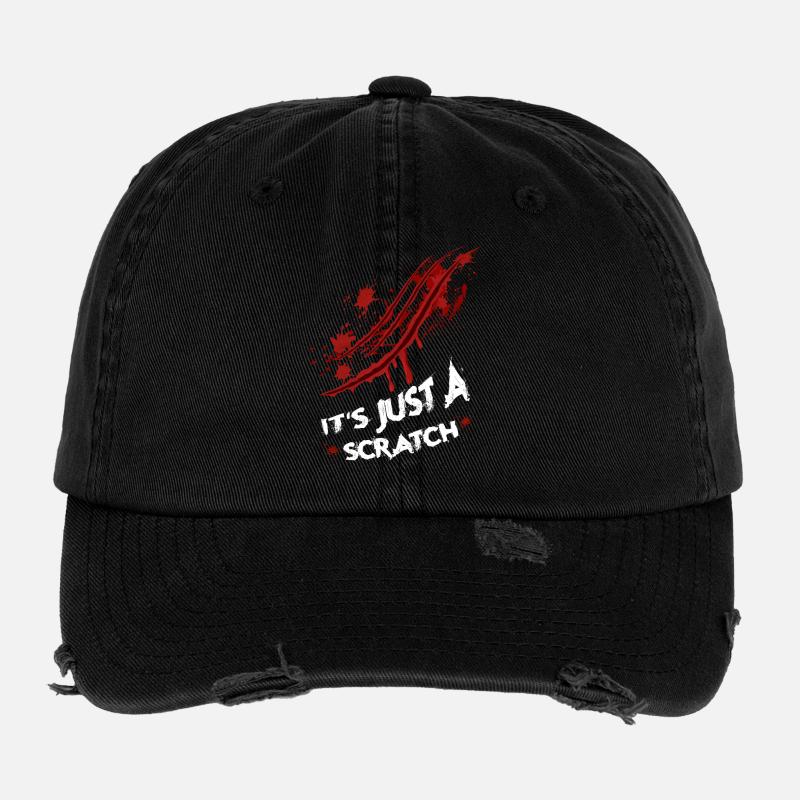 Halloween Kratzspur Flexfit Vintage Destroyed Cap