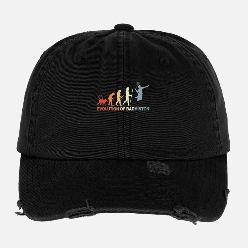 Badminton Evolution Flexfit Vintage Destroyed Cap