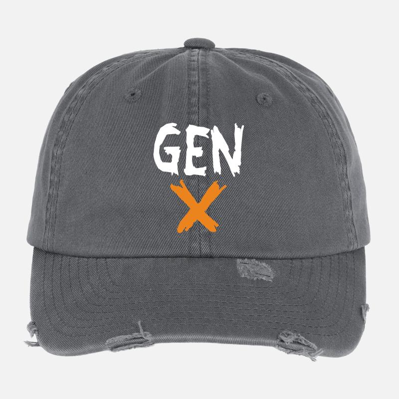 Gen X Flexfit Vintage Destroyed Cap