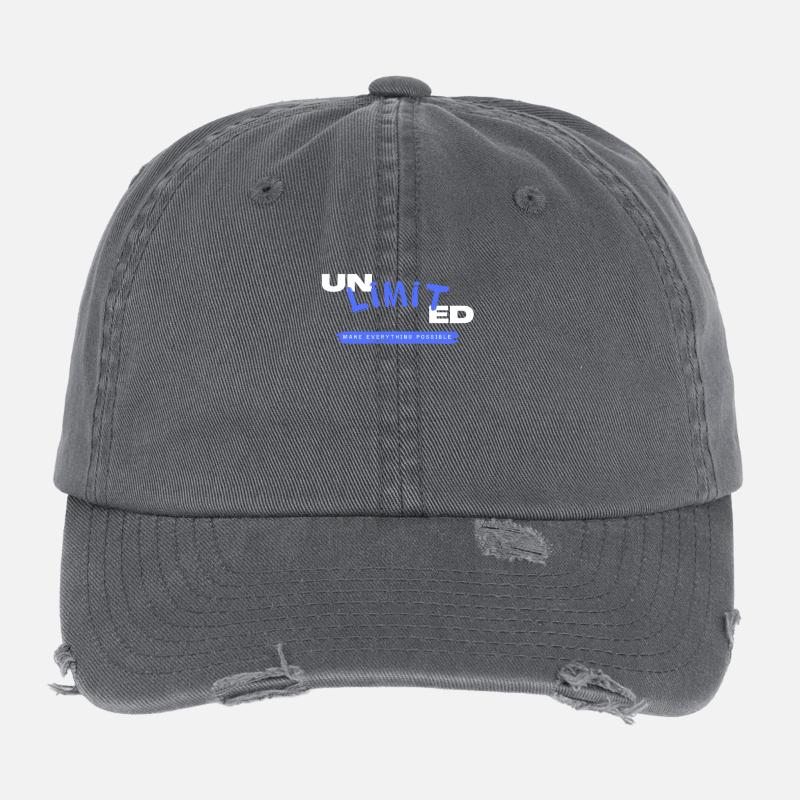 Une technologie illimitée Un design inspirant Casquette vintage effet usé Flexfit