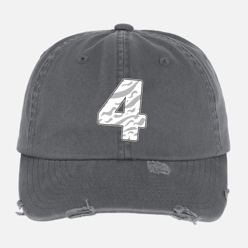 4 - Vier Flexfit Vintage Destroyed Cap