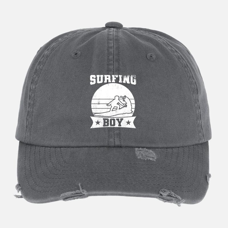 Garçon de surf Casquette vintage effet usé Flexfit