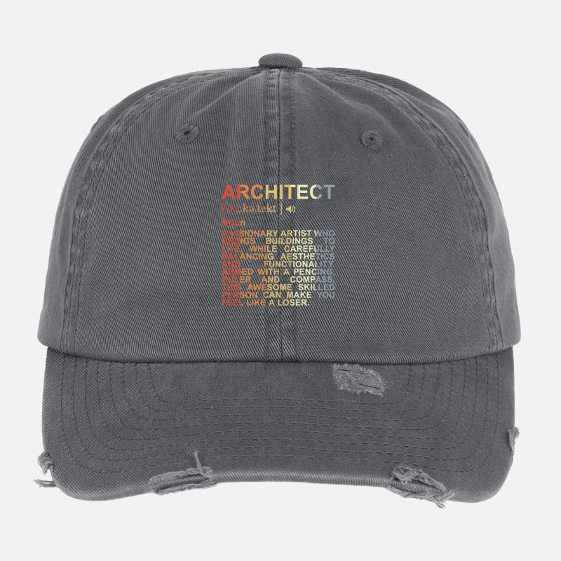 Architect Explanation of terms Flexfit Vintage Destroyed Cap