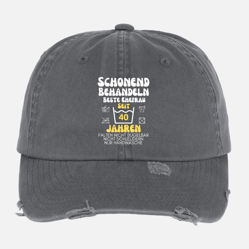 Gentle treatment for 40 years Flexfit Vintage Destroyed Cap