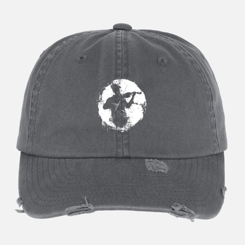 Graphique Violoniste Casquette vintage effet usé Flexfit