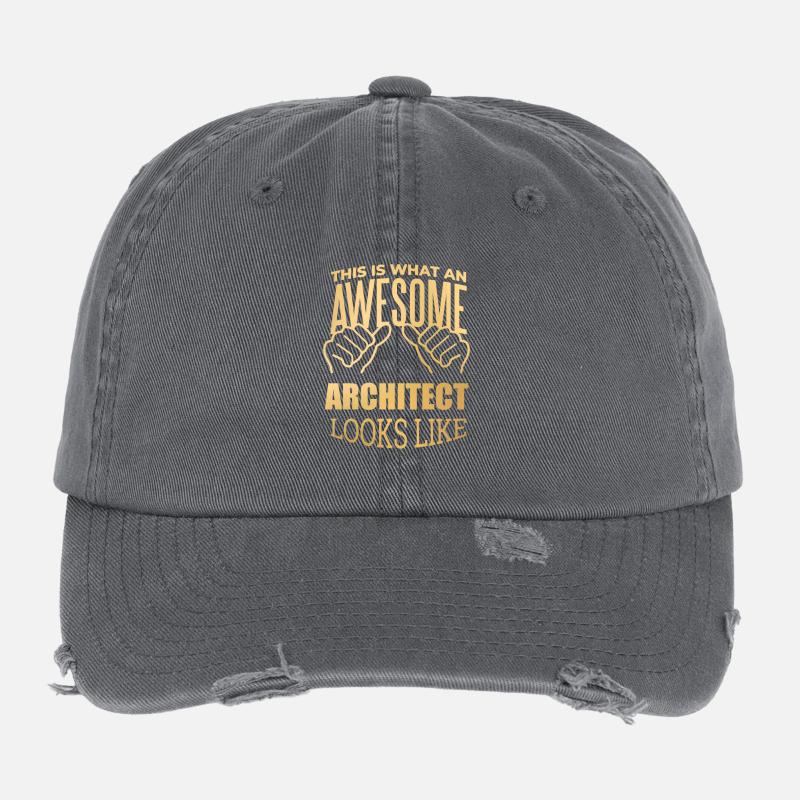 architecte Casquette vintage effet usé Flexfit