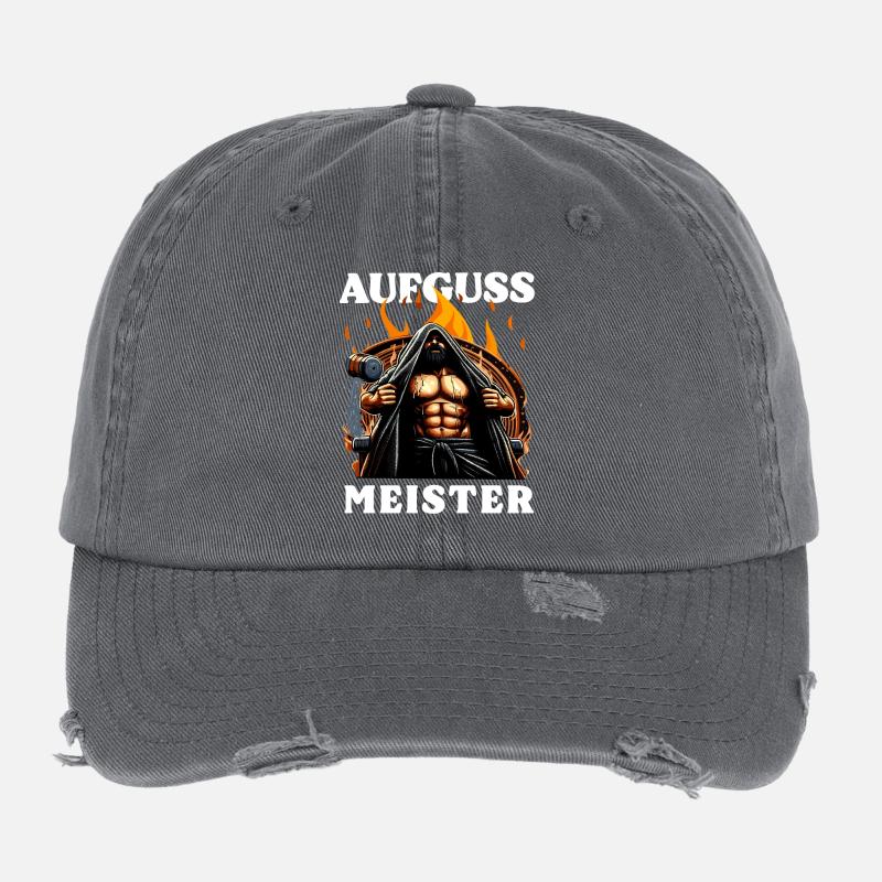 Sauna Infusion Master Flexfit Vintage Destroyed Cap