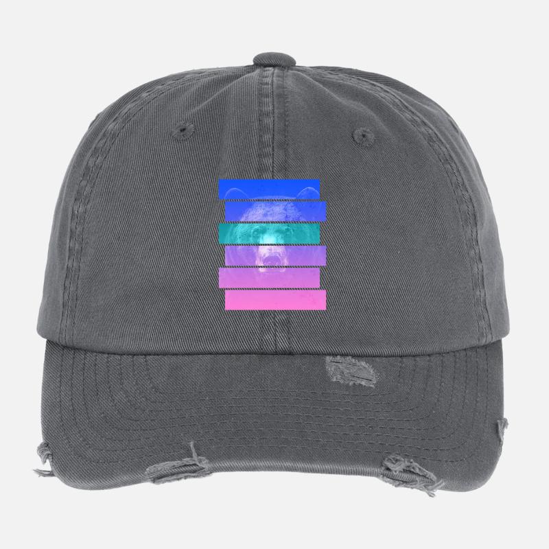Bear Flexfit Vintage Destroyed Cap