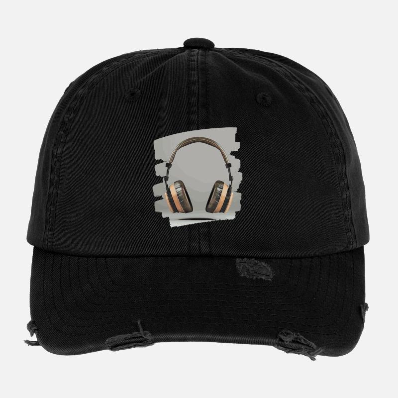 Casque Casquette vintage effet usé Flexfit