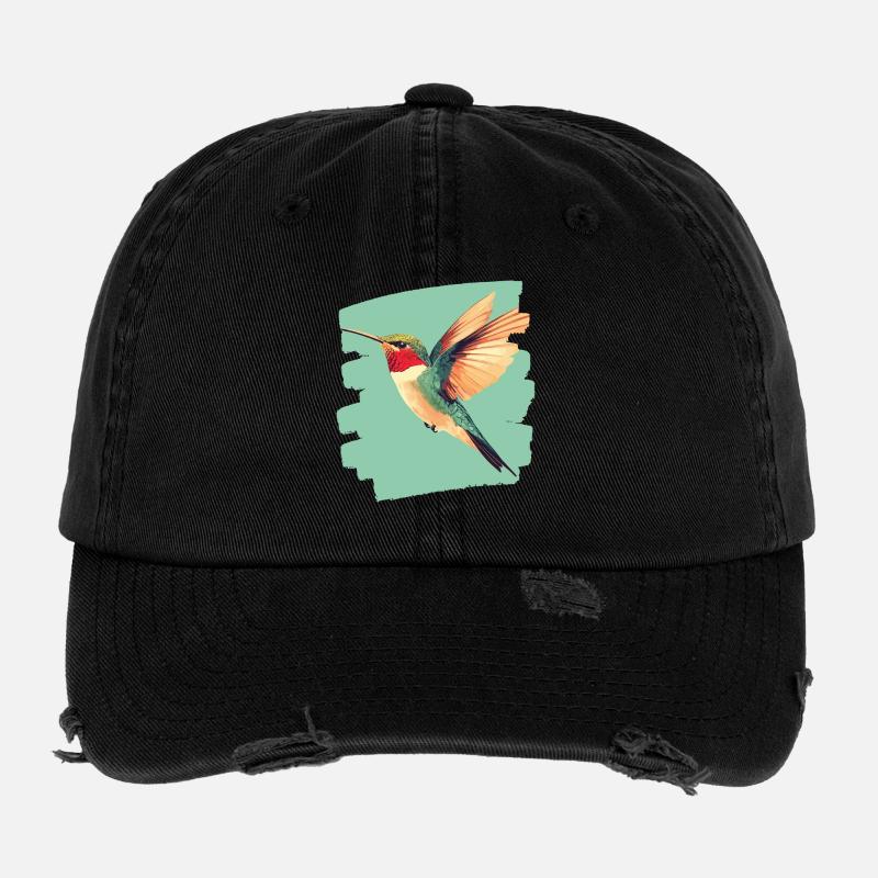 Hummingbird Flexfit Vintage Destroyed Cap