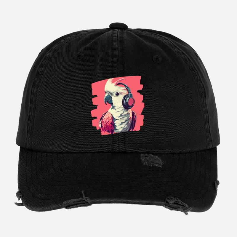 Kakadu Flexfit Vintage Destroyed Cap
