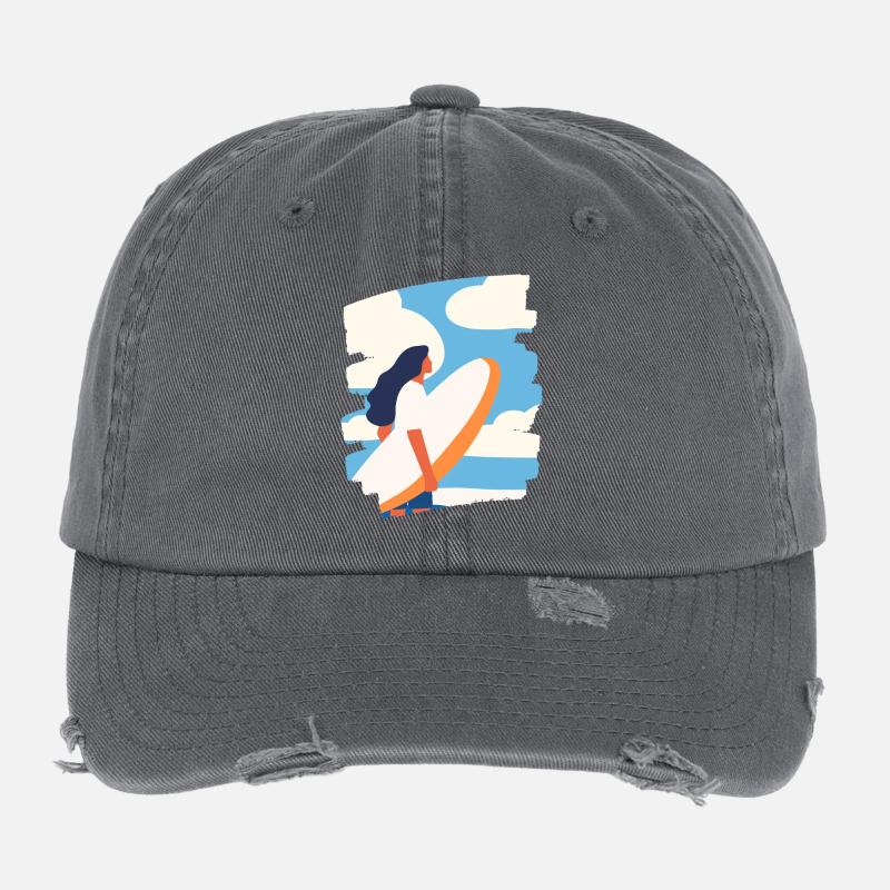 Surfer Flexfit Vintage Destroyed Cap