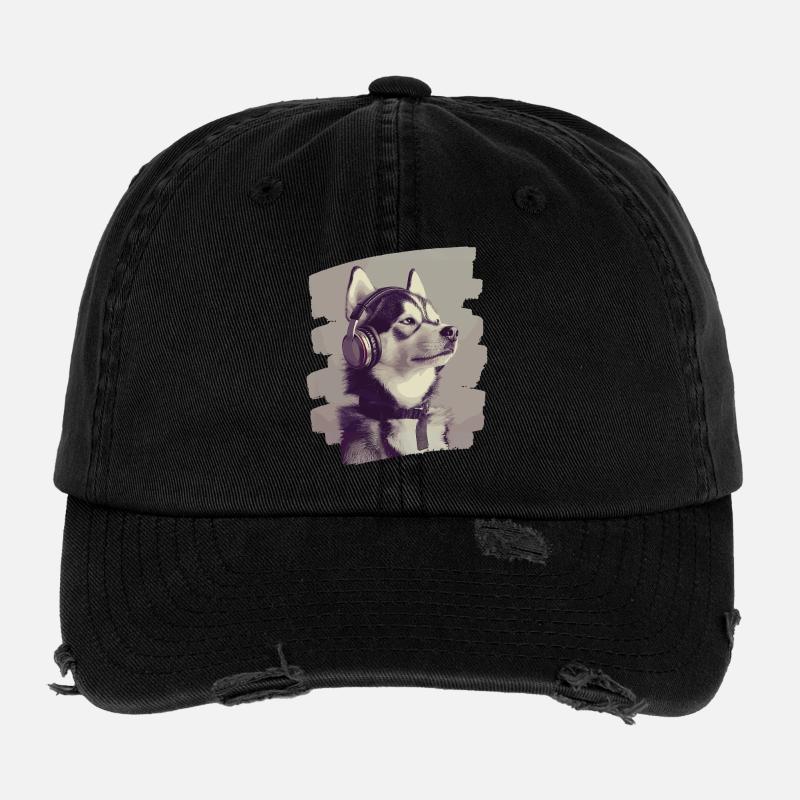 Husky Flexfit Vintage Destroyed Cap