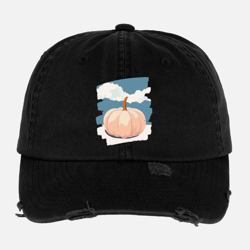 Pumpkin Flexfit Vintage Destroyed Cap