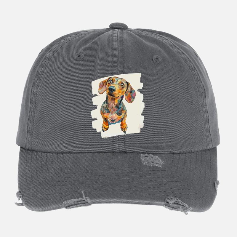 Dackel Flexfit Vintage Destroyed Cap
