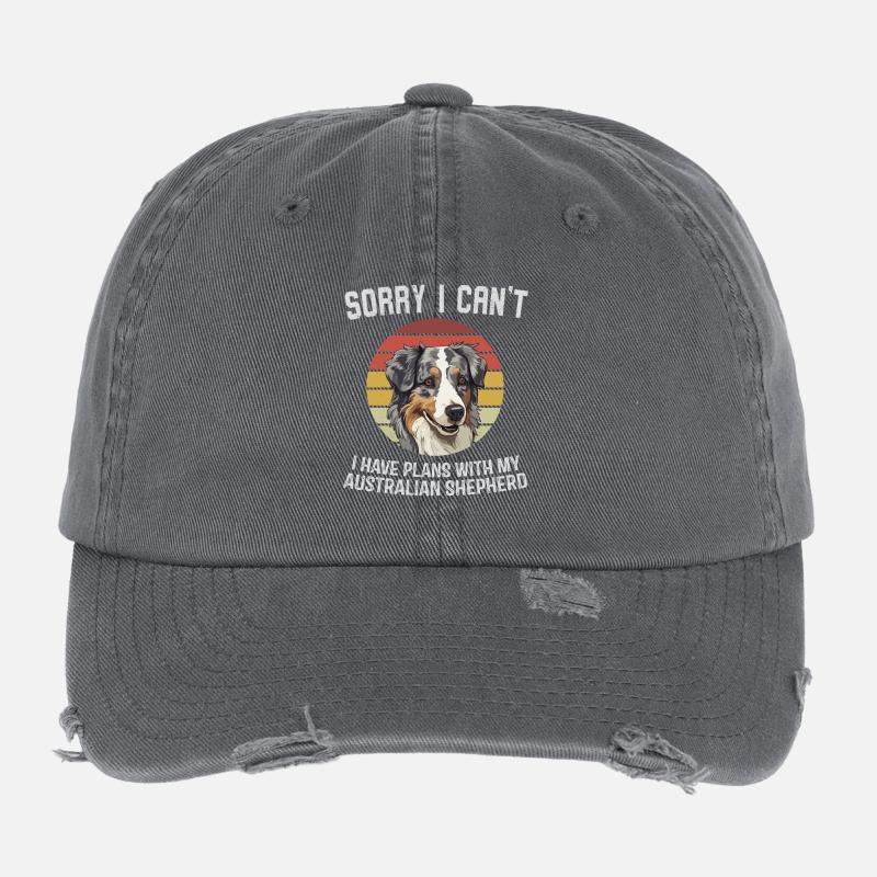 Tut mir leid, dass ich kein Aussie Shepherd Design habe Flexfit Vintage Destroyed Cap