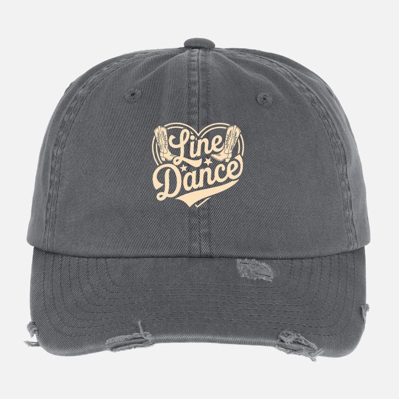 Linedance Flexfit Vintage Destroyed Cap