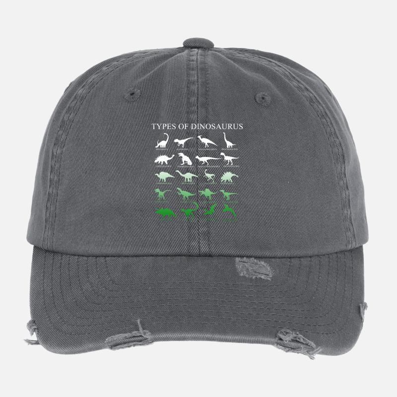 Dinosaur Flexfit Vintage Destroyed Cap