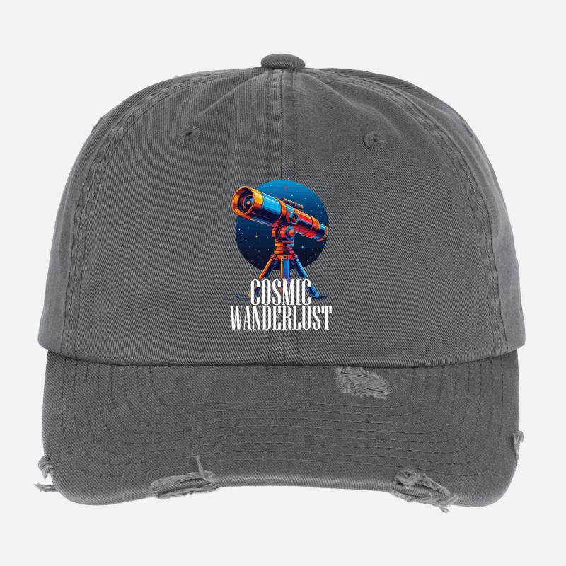 Astronomer Stargazer Stargazer Flexfit Vintage Destroyed Cap