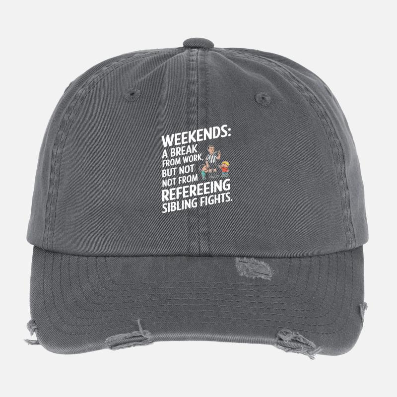 Chemise de référence Weekend Sibling Casquette vintage effet usé Flexfit