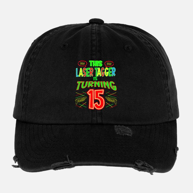 Ce marqueur laser a 15 ans laser Casquette vintage effet usé Flexfit