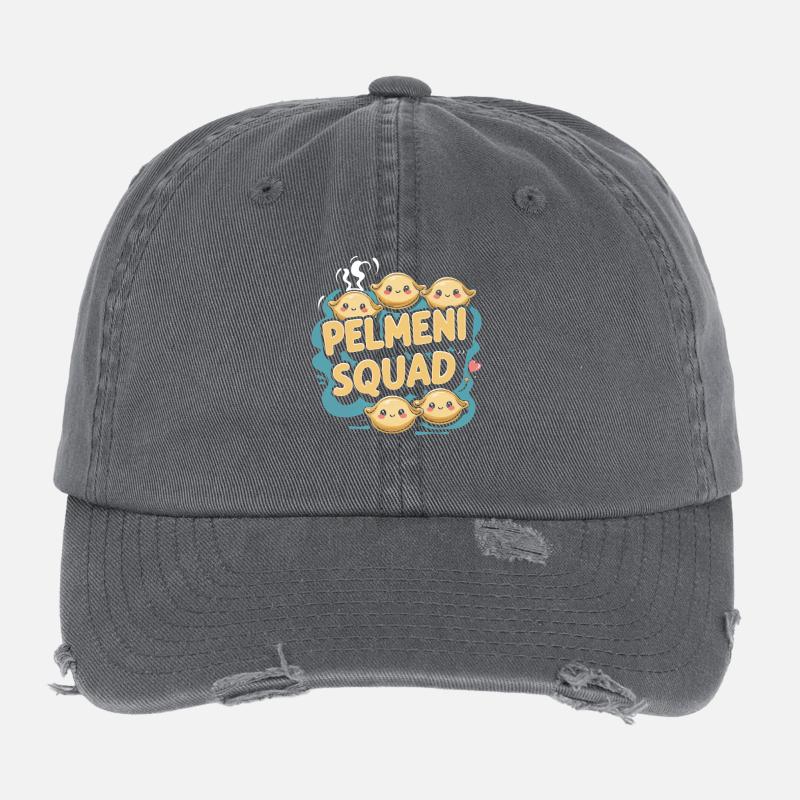 Pelmeni Pelmenis Flexfit Vintage Destroyed Cap