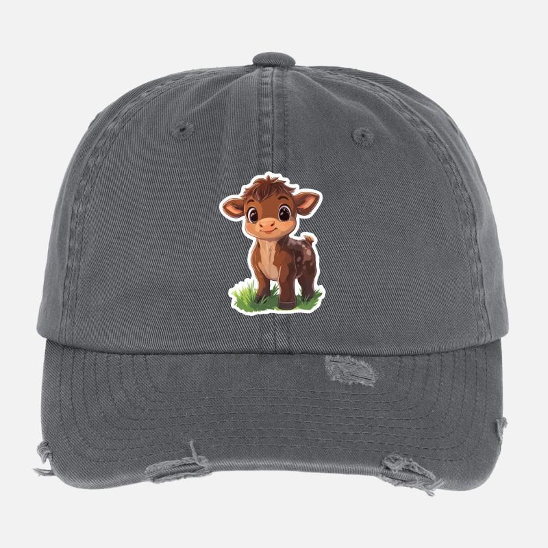 Kuh Flexfit Vintage Destroyed Cap