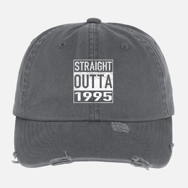 Straight Outta 1995 Flexfit Vintage Destroyed Cap