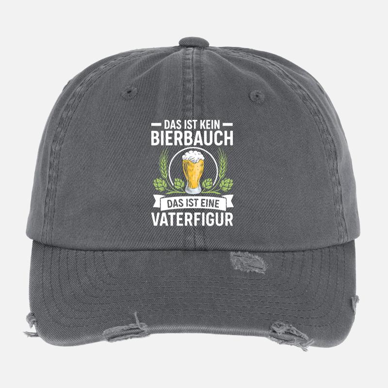 Bientôt papa CE N’EST PAS UN VENTRE DE BIÈRE, C’EST UN Casquette vintage effet usé Flexfit