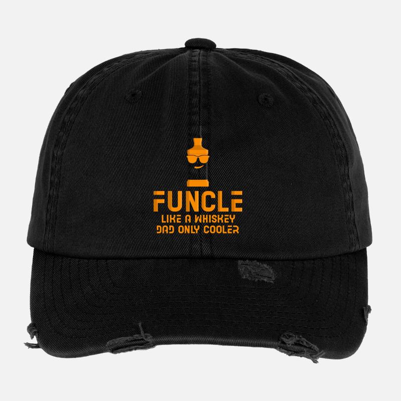 Whiskey Spruch Whiskeytrinker Whiskeyliebhaber Flexfit Vintage Destroyed Cap