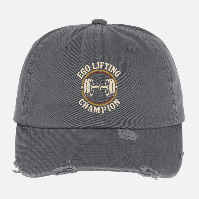 Lustige Bank Pressedmeme Spot Me Bro Powerlifting Flexfit Vintage Destroyed Cap