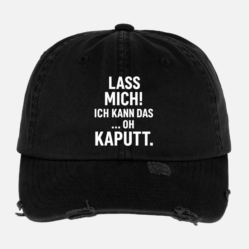 Lass Mich! Ich Kann Das Oh Kaputt Flexfit Vintage Destroyed Cap