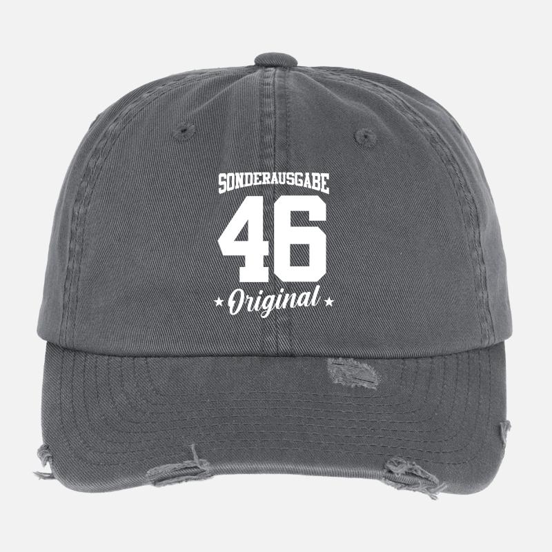 46 Geburtstag Flexfit Vintage Destroyed Cap