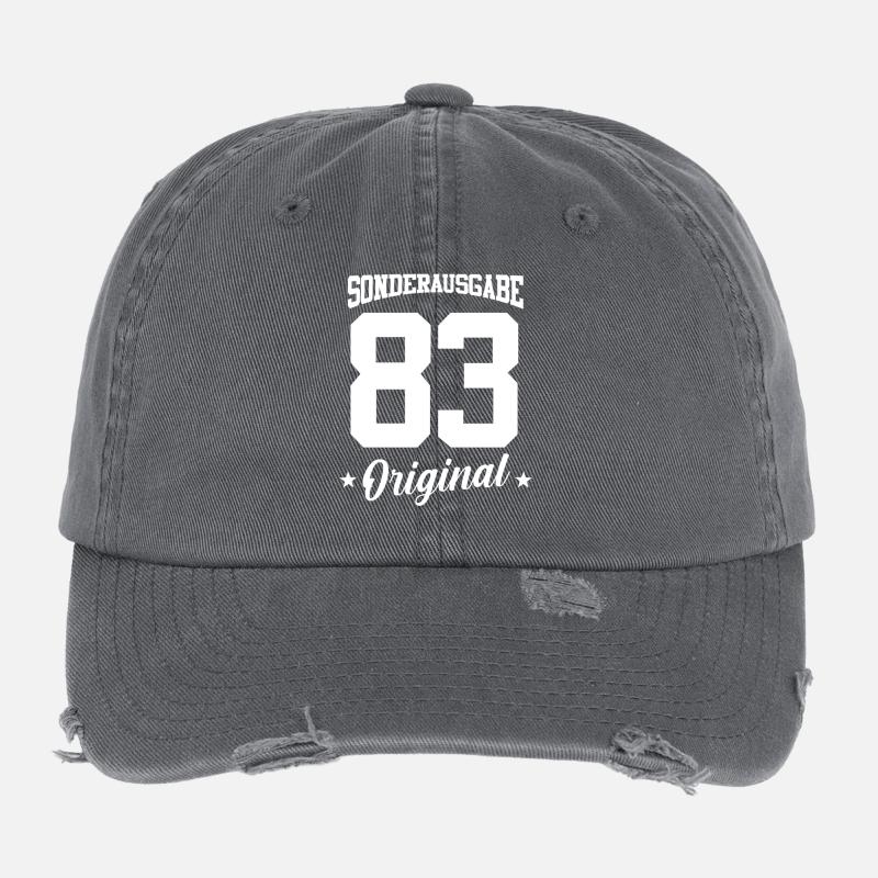 83 Geburtstag Flexfit Vintage Destroyed Cap