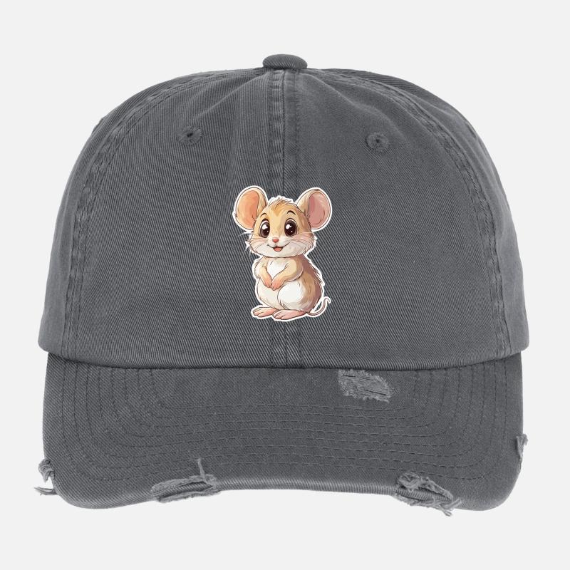 Maus Flexfit Vintage Destroyed Cap