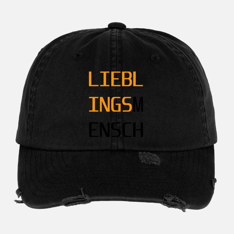Lieblingsmensch Flexfit Vintage Destroyed Cap
