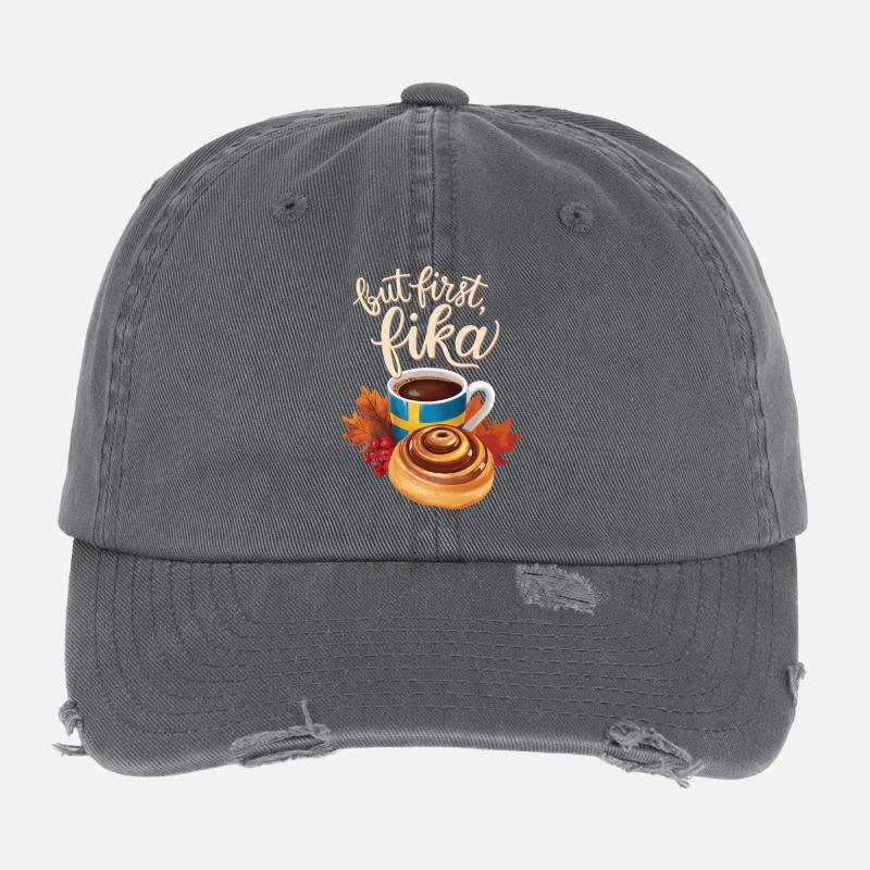Fika Casquette vintage effet usé Flexfit