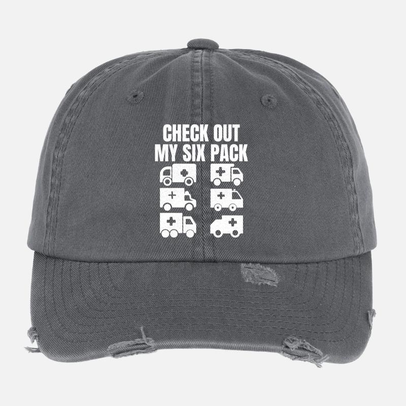 Découvrez mon pack de six Casquette vintage effet usé Flexfit