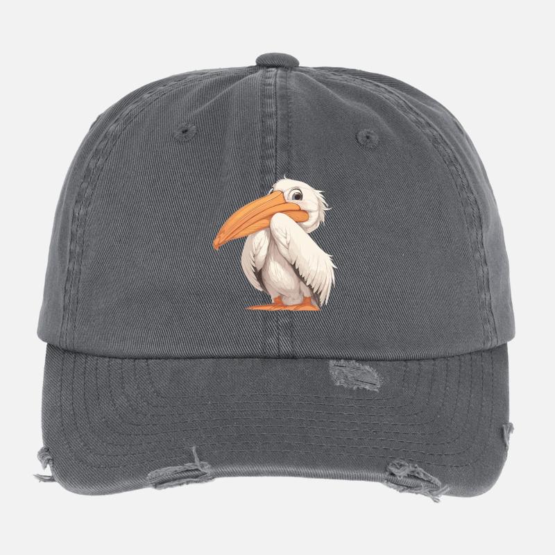 Pélicans Pélican Casquette vintage effet usé Flexfit