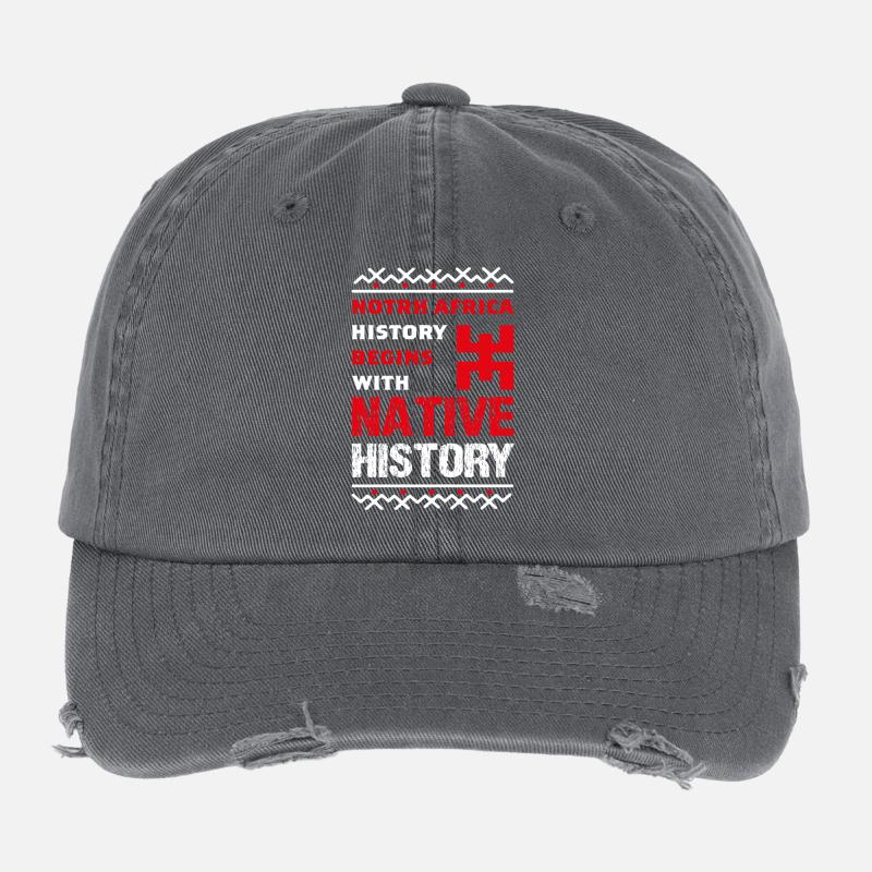 Indigene Geschichte Nordafrikas Flexfit Vintage Destroyed Cap