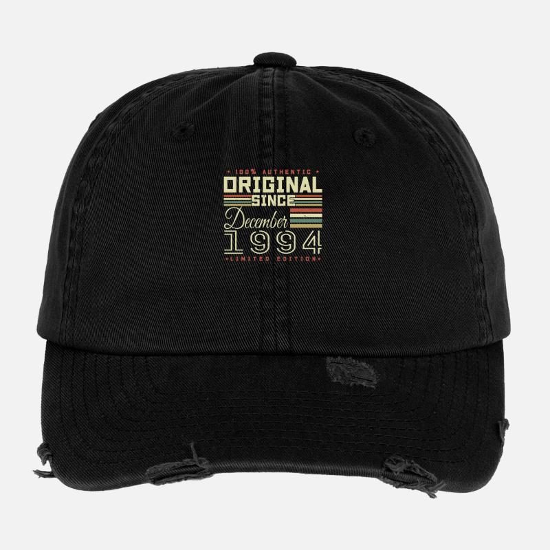 31-jähriges Jubiläum | Original Dezember 1994 Flexfit Vintage Destroyed Cap