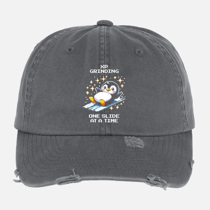 Broyage XP | Diapositive Niveau Humour Casquette vintage effet usé Flexfit