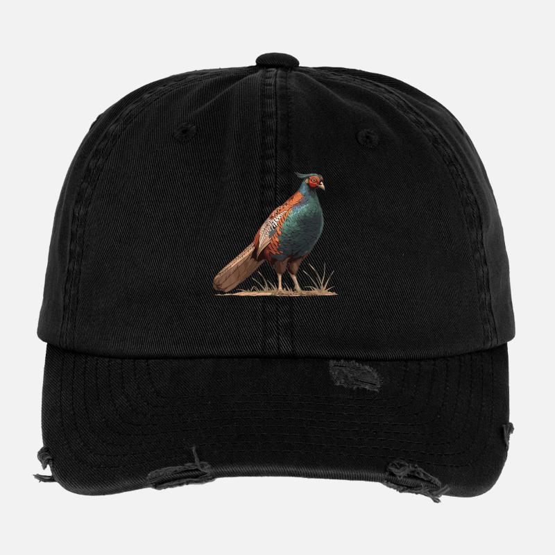 Faisans Faisan Casquette vintage effet usé Flexfit