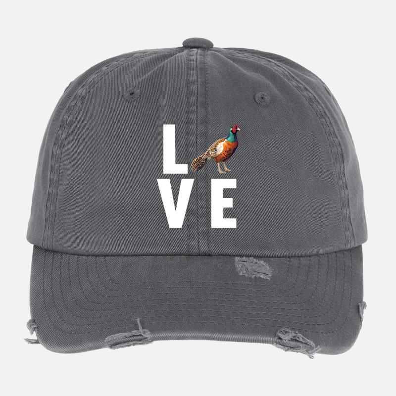 Pheasants Pheasant Flexfit Vintage Destroyed Cap