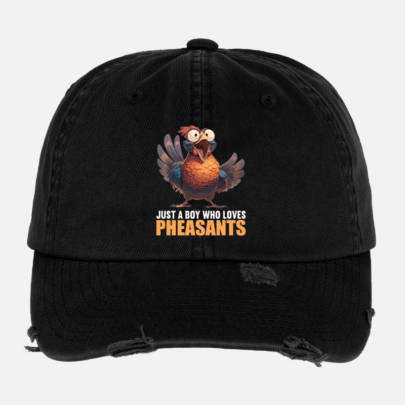 Faisans Faisan Casquette vintage effet usé Flexfit