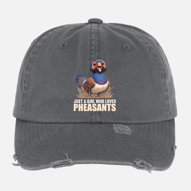 Fasane Fasan Flexfit Vintage Destroyed Cap